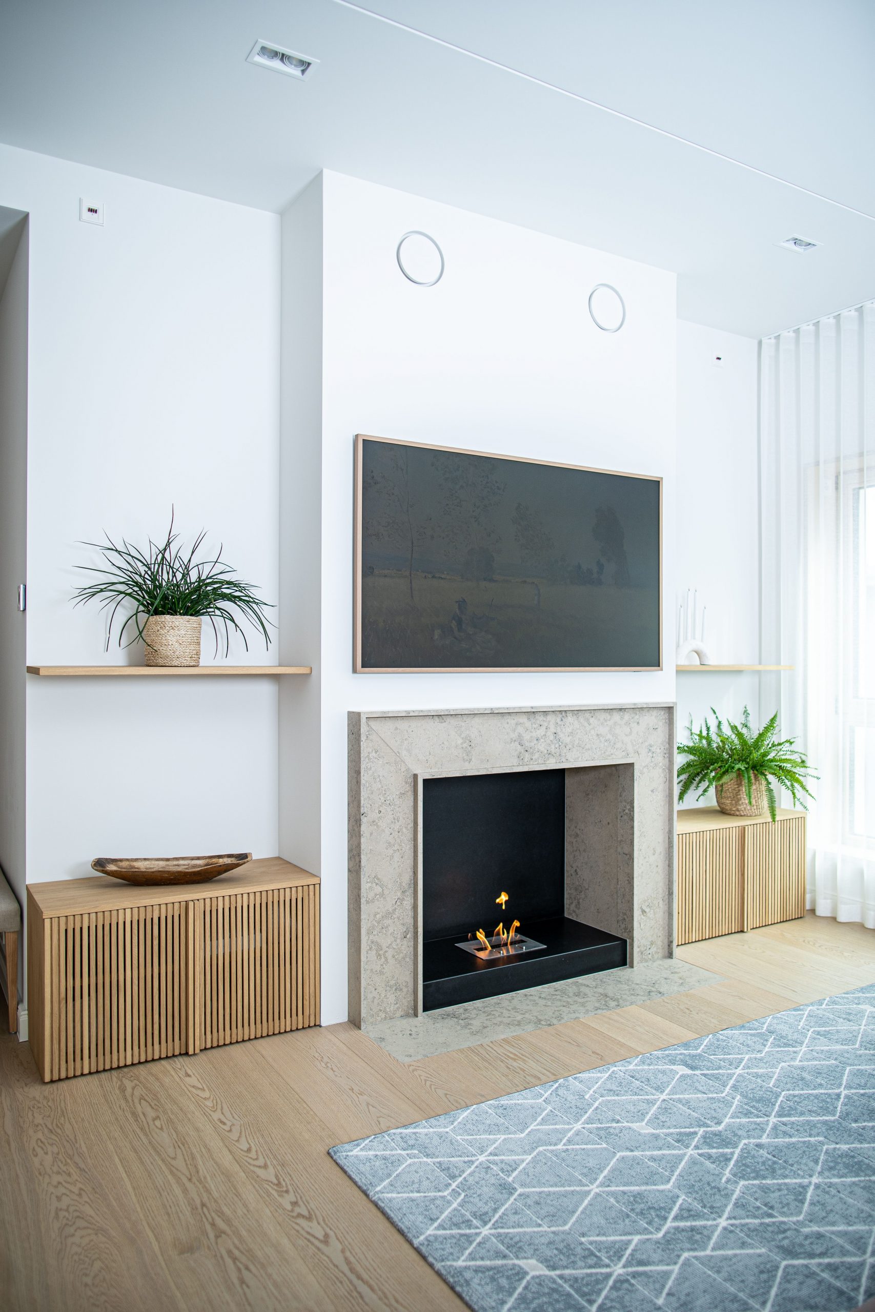 Fireplace stone