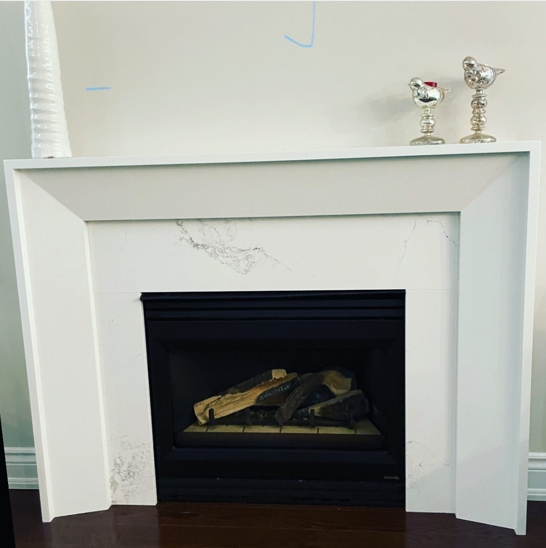 Stone for fireplace