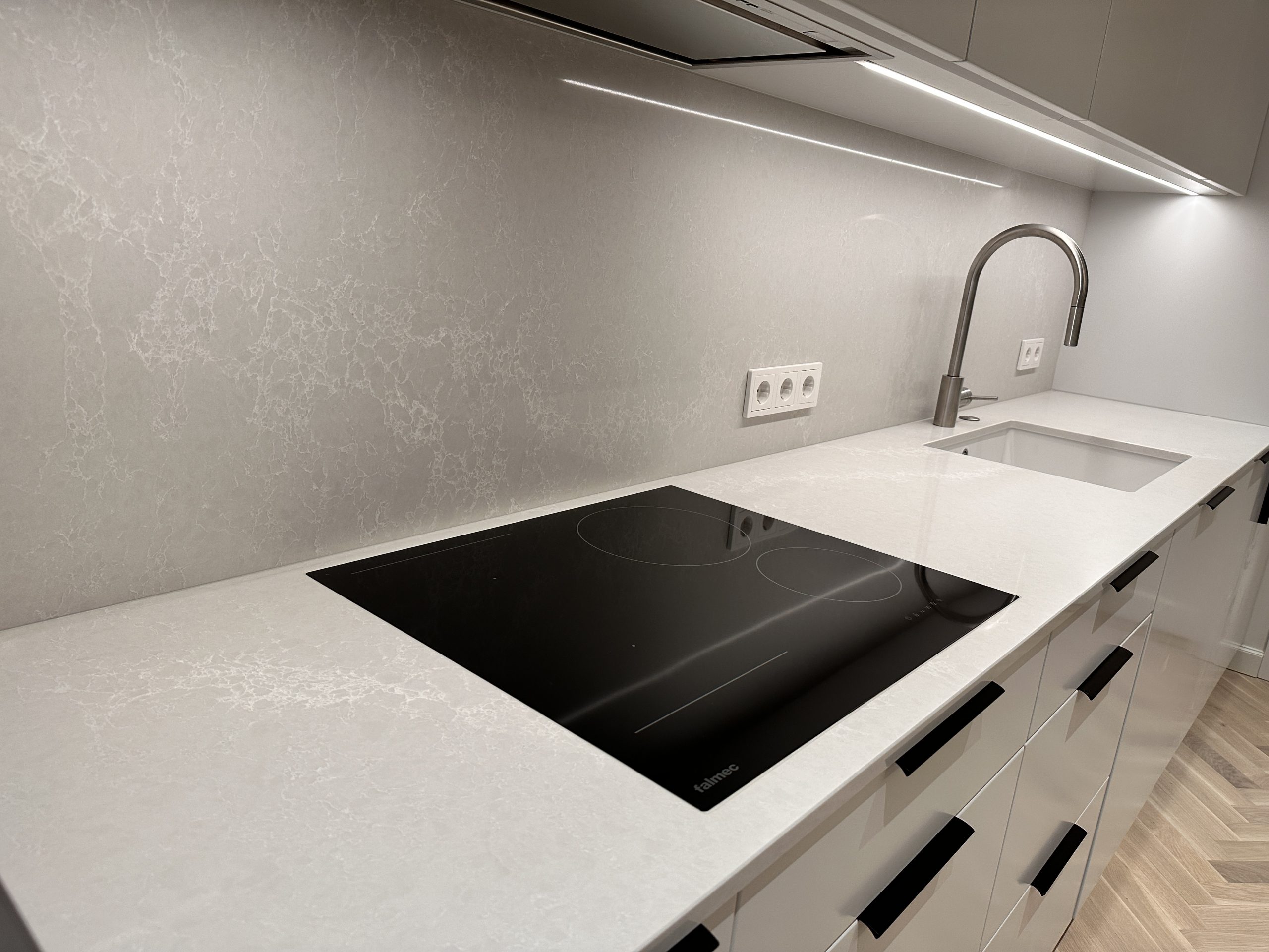 Alpine Mist quartz countertop
