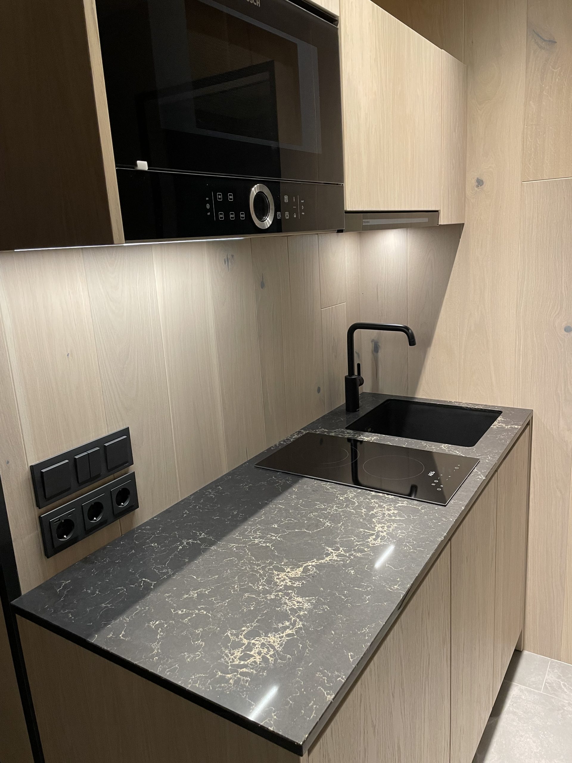 Vanilla Noir countertop in ÖÖD houses