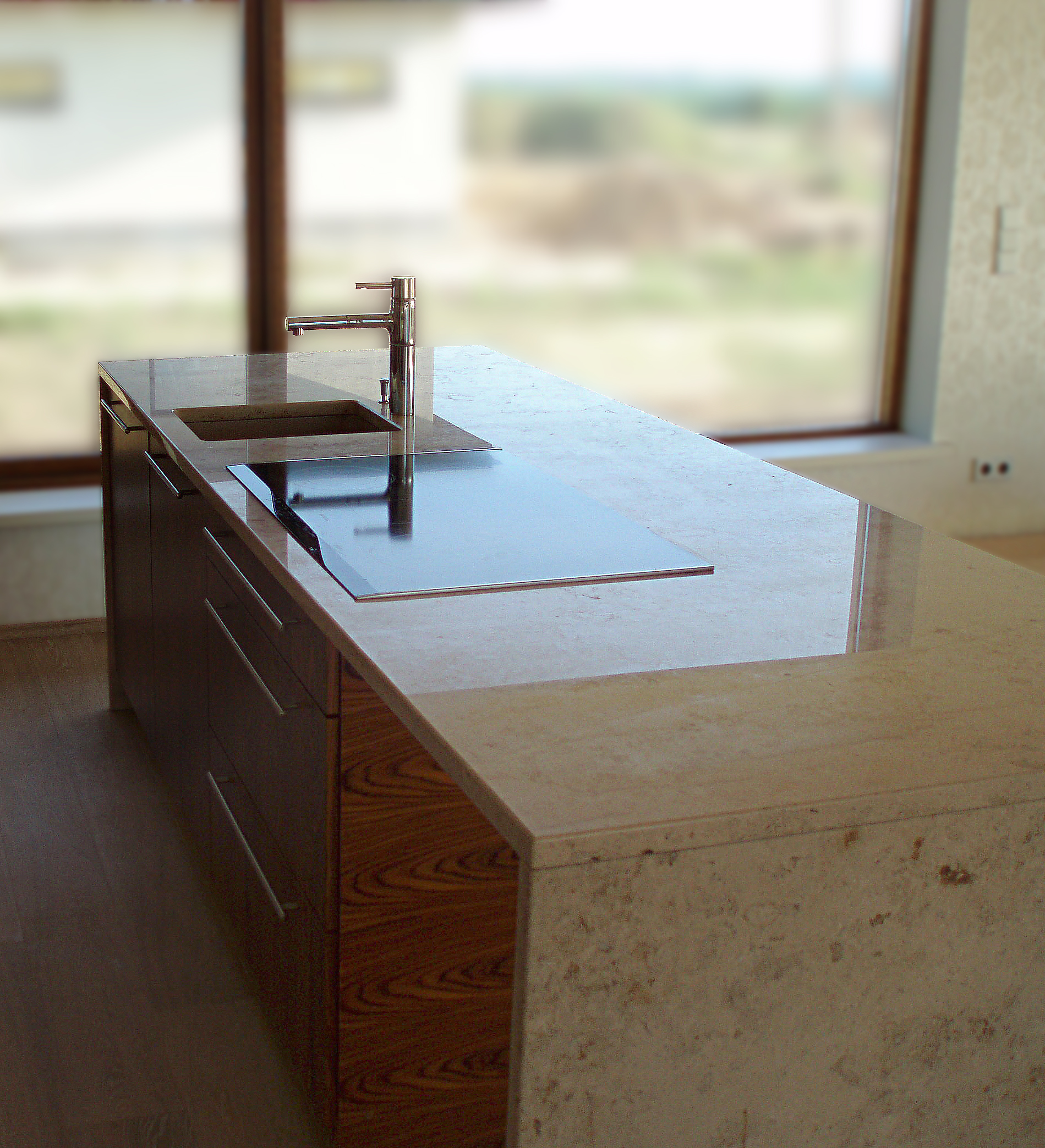 Jura Classic Beige marble kitchen