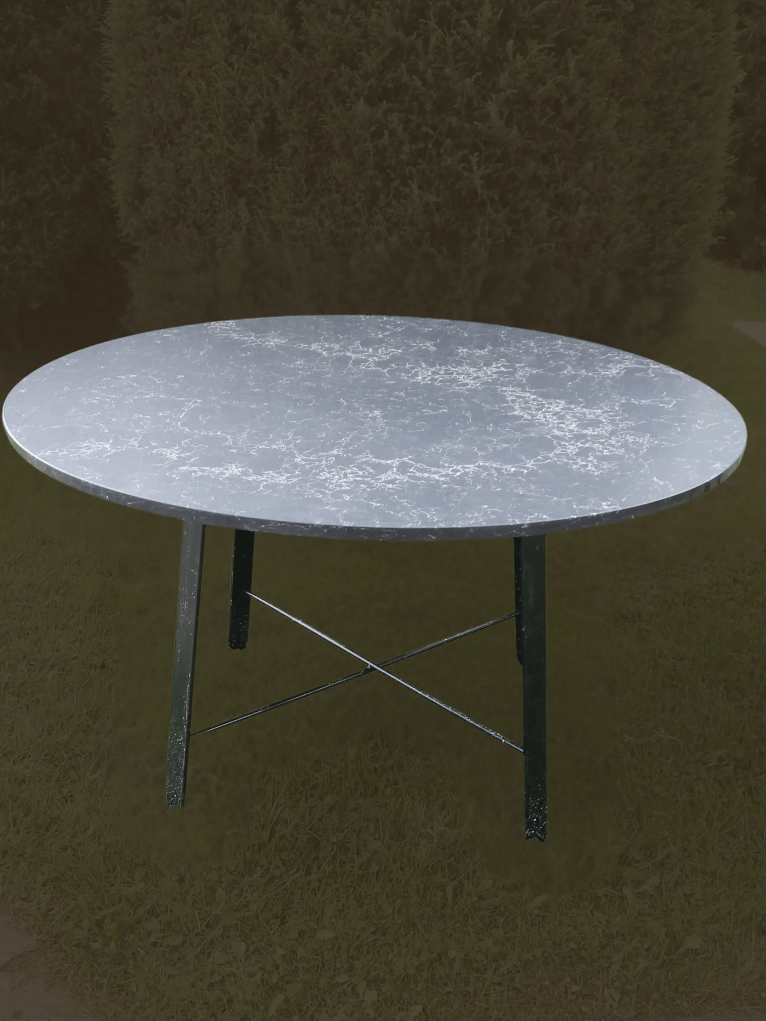 Spisebord i Vanilla Noir-kvarts.